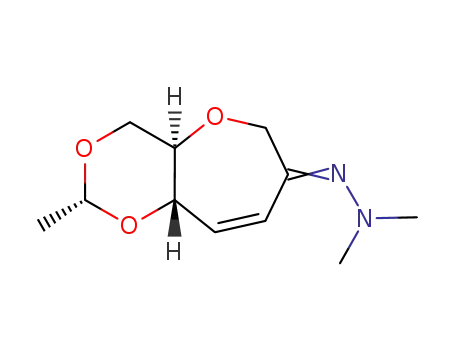 N,N-dimethyl-N'-(2-methyl-4a,9a-dihydro-4H-1,3,5-trioxa-benzocyclohepten-7-ylidene)-hydrazine