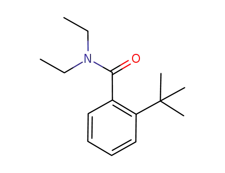Molecular Structure of 150079-34-8 (Benzamide, 2-(1,1-dimethylethyl)-N,N-diethyl-)