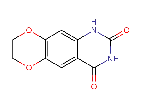[1,4]Dioxino[2,3-g]quinazoline-2,4(1H,3H)-dione, 7,8-dihydro-