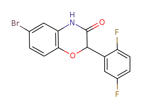 6-bromo-2-(2,5-difluorophenyl)-4H-benzo[1,4]oxazin-3-one