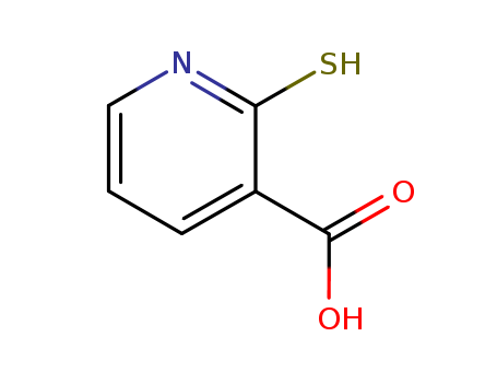 2-Mercaptonicotinic acid                                                                                                                                                                                (38521-46-9)