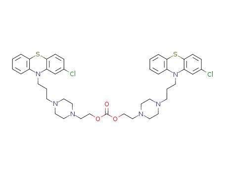 carbonic acid bis-(2-{4-[3-(2-chloro-phenothiazin-10-yl)-propyl]-piperazin-1-yl}-ethyl) ester