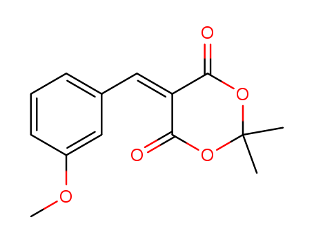 1,3-Dioxane-4,6-dione, 5-[(3-methoxyphenyl)methylene]-2,2-dimethyl-