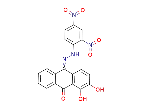 10-[(2,4-dinitrophenyl)hydrazono]-1,2-dihydroxy-10H-anthracen-9-one
