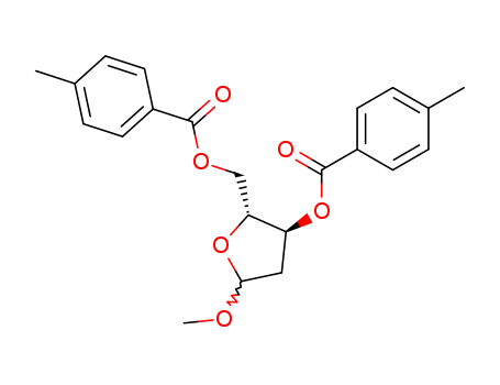 1-(α,β)-O-Methyl-3,5-di-(O-p-toluoyl)-2-deoxy-D-ribose