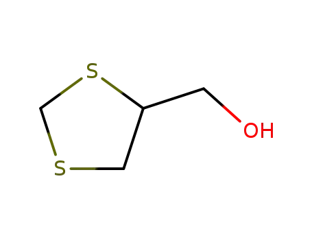 Molecular Structure of 5862-51-1 (1,3-dithiolan-4-ylmethanol)