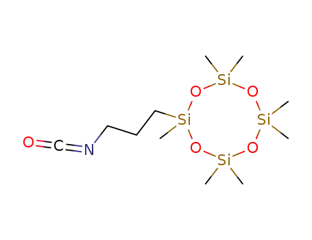 3-isocyanatopropyl-heptamethylcyclotetrasiloxane