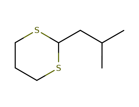 Molecular Structure of 69824-23-3 (2-ISOBUTYL-1,3-DITHIANE)