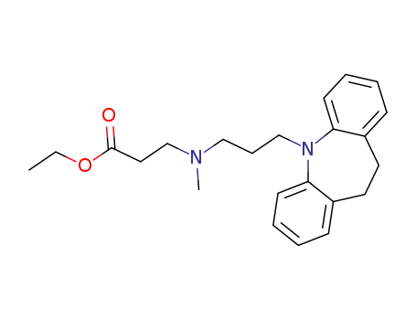 3-{[3-(10,11-dihydro-dibenzo[b,f]azepine-5-yl)-propyl]-methyl-amino}-propionic Acid Ethyl Ester