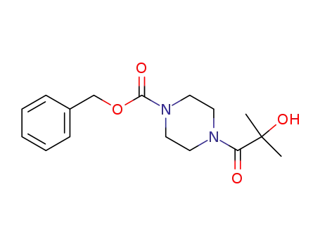 Benzyl 4-(2-hydroxy-2-methylpropionyl)piperazine-1-carboxylate
