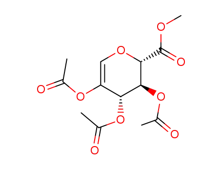 methyl 2-acetoxy-3,4-di-O-acetyl-D-arabino-hex-1-enopyranuronate