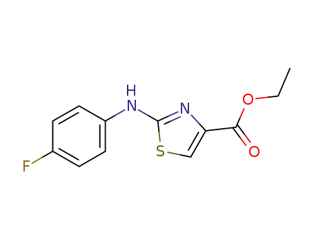 ethyl 2-((4-fluorophenyl)amino)thiazole-4-carboxylate
