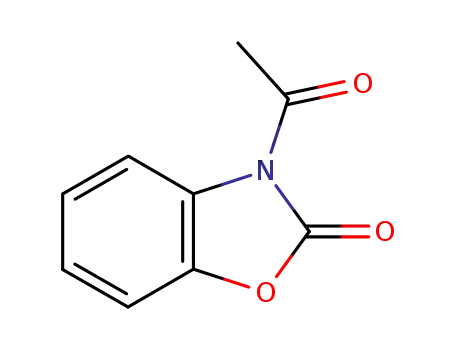 Molecular Structure of 24963-28-8 (3-Acetyl-2-benzoxazolinone)