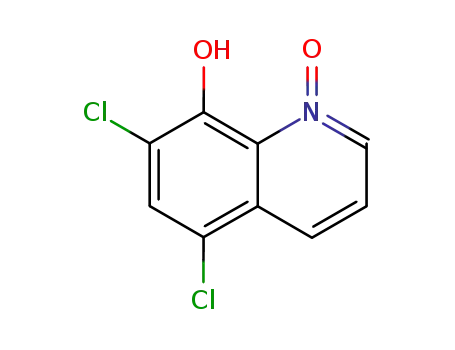 Molecular Structure of 21168-33-2 (5,7-Dichloro-8-hydroxyquinoline 1-oxide)