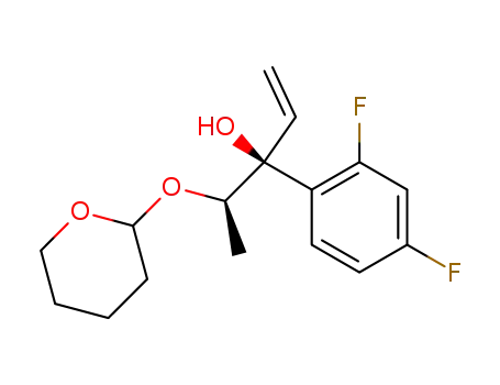 (3S,4R)-3-(2,4-Difluorophenyl)-4-(2-tetrahydropyranyloxy)-1-penten-3-ol