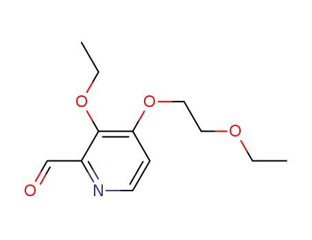 3-ethoxy-4-(2-ethoxyethoxy)pyridine-2-carbaldehyde