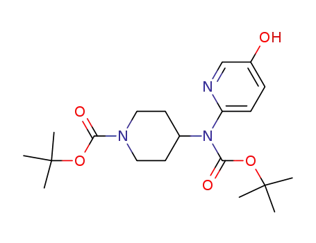 4-[tert-butoxycarbonyl-(5-hydroxy-pyridin-2-yl)-amino]-piperidine-1-carboxylic acid tert-butyl ester