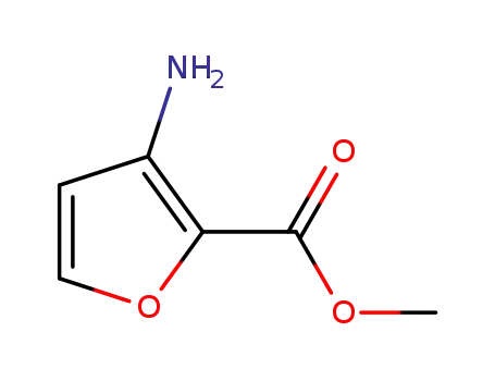 Molecular Structure of 956034-04-1 (METHYL 3-AMINOFURAN-2-CARBOXYLATE)
