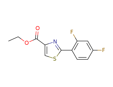ETHYL 2-(2,4-DIFLUOROPHENYL)THIAZOLE-4-CARBOXYLATE
