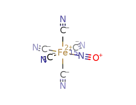 (15)N-pentacyanonitrosylferrate(II)(2-)