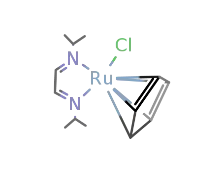 CpRuCl(.sigam.,σ-N,N`-1,4-di-i-propyl-1,4-diaza-1,3-butadiene)