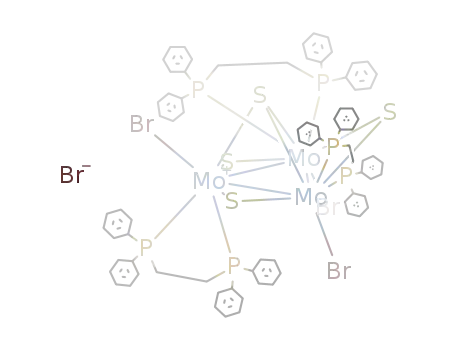 Mo3(μ3-S)(μ2-S)3(dppe)3Br4