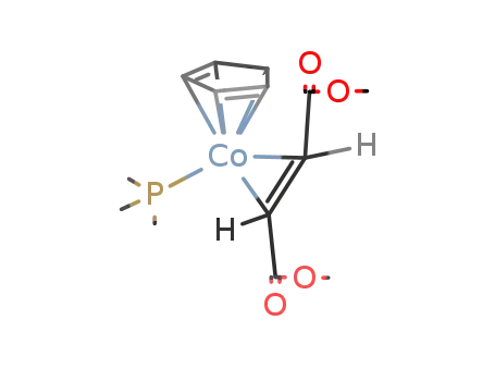 {cyclopentadienyl(trimethylphosphane)2(fumaric acid dimethylester)cobalt}