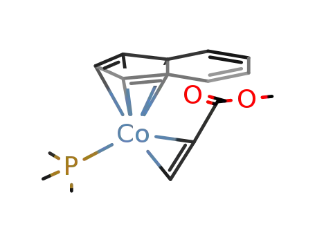 {indenyl(trimethylphosphane)(acrylic acid methylester)cobalt}