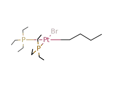 cis-bis(triethylphosphine)(n-butyl)(Br) platinum(II)