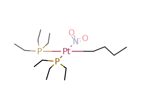 cis-bis(triethylphosphine)(n-butyl)(nitro) platinum(II)