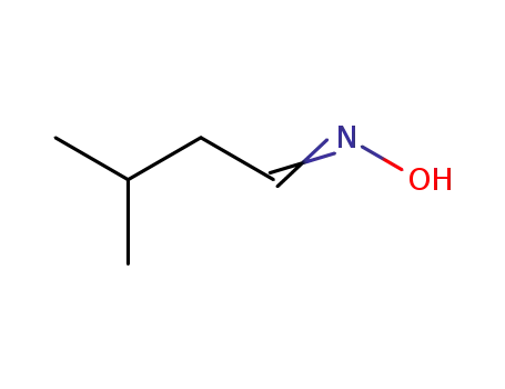 Molecular Structure of 626-90-4 (Butanal, 3-methyl-,oxime)