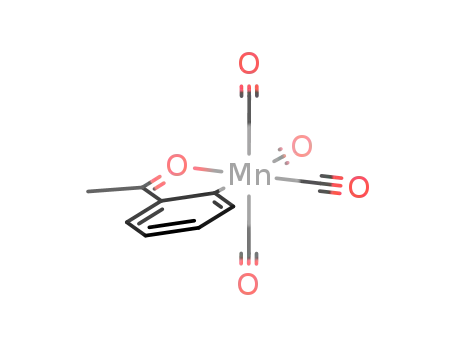 η(2)-(2-acetylphenyl)tetracarbonylmanganese