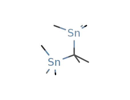 Molecular Structure of 83135-43-7 (Stannane, (1-methylethylidene)bis[trimethyl-)