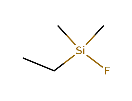 Molecular Structure of 10132-71-5 (Ethylfluorodimethylsilane)