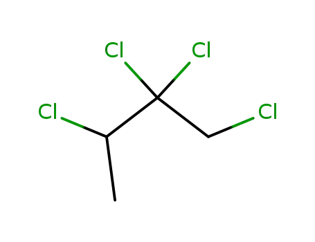 Molecular Structure of 79630-70-9 (1,2,2,3-Tetrachlorobutane)