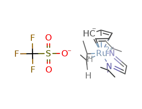 cyclopentadienyl(1,4-diisopropyl-1,3-diazabutadiene)(η2-cis-2-butene)ruthenium trifluoromethanesulfonate