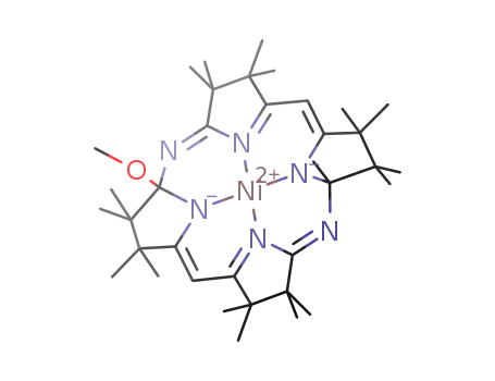 (+)-(1S,11R)-[1-Methoxy-2,2,3,3,7,7,8,8,11,12,12,13,13,17,17,18,18-heptadecamethyl-10,20-diaza-decahydroporphinato(2-)]nickel