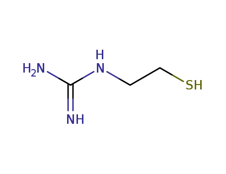 Molecular Structure of 1190-74-5 (2-mercaptoethylguanidine)