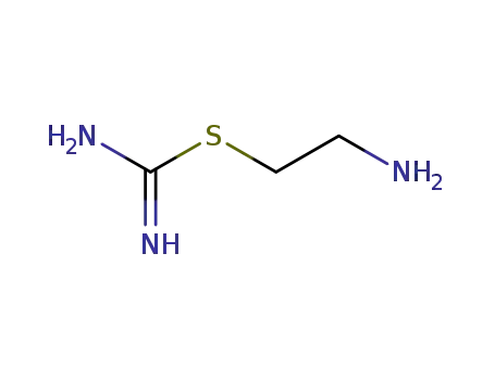 Molecular Structure of 151-16-6 (beta-Aminoethyl Isothiourea)