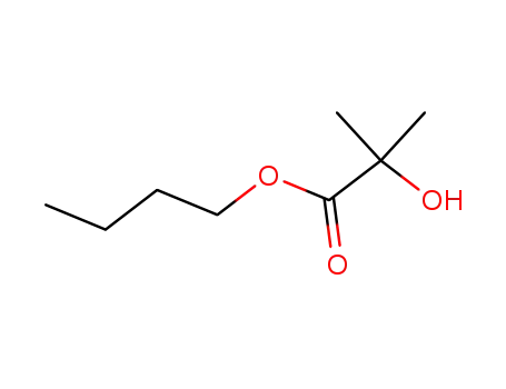 Molecular Structure of 816-50-2 (α-Hydroxyisobutyric acid butyl ester)