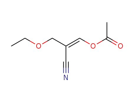 3-acetoxy-2-ethoxymethyl-acrylonitrile