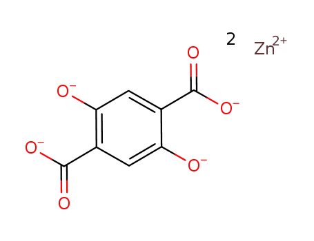 Zn2(2,5-dioxido-1,4-benzenedicarboxylate)