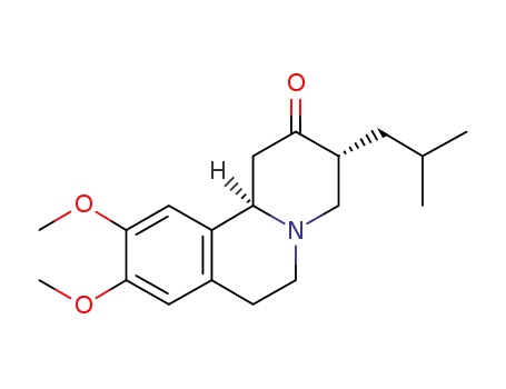 ((3R,11bR)-3-isobutyl-9.10-dimethoxy-1,3,4,6,7,11b-hexahydro-2H-pyrido[2,1-a]isoquinolin-2-one)