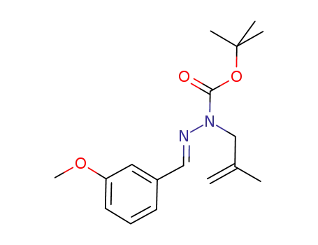 tert-butyl 2-(3-methoxybenzylidene)-1-(2-methylallyl)hydrazinecarboxylate