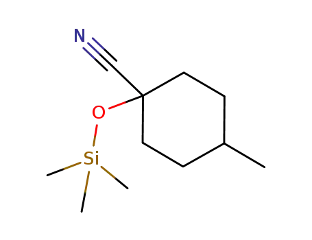 4-methyl-1-(trimethylsiloxy)cyclohexanecarbonitrile