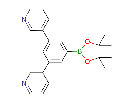 3,3’-(5-(4,4,5,5-tetramethyl-1,3,2-dioxaborolan-2-yl)-1,3-phenylene)dipyridine