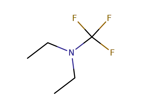 Molecular Structure of 1481-55-6 (Ethanamine, N-ethyl-N-(trifluoromethyl)-)
