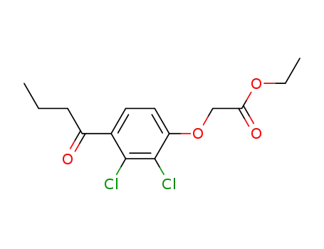 2,3-Dichlor-4-butyryl-phenoxyessigsaeure-aethylester
