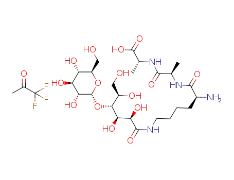 N-maltonyl-L-lysyl-D-alanyl-D-alanine trifluoroacetate