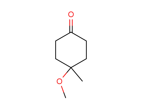 Molecular Structure of 23438-15-5 (4-methoxy-4-methylcyclohexanone)